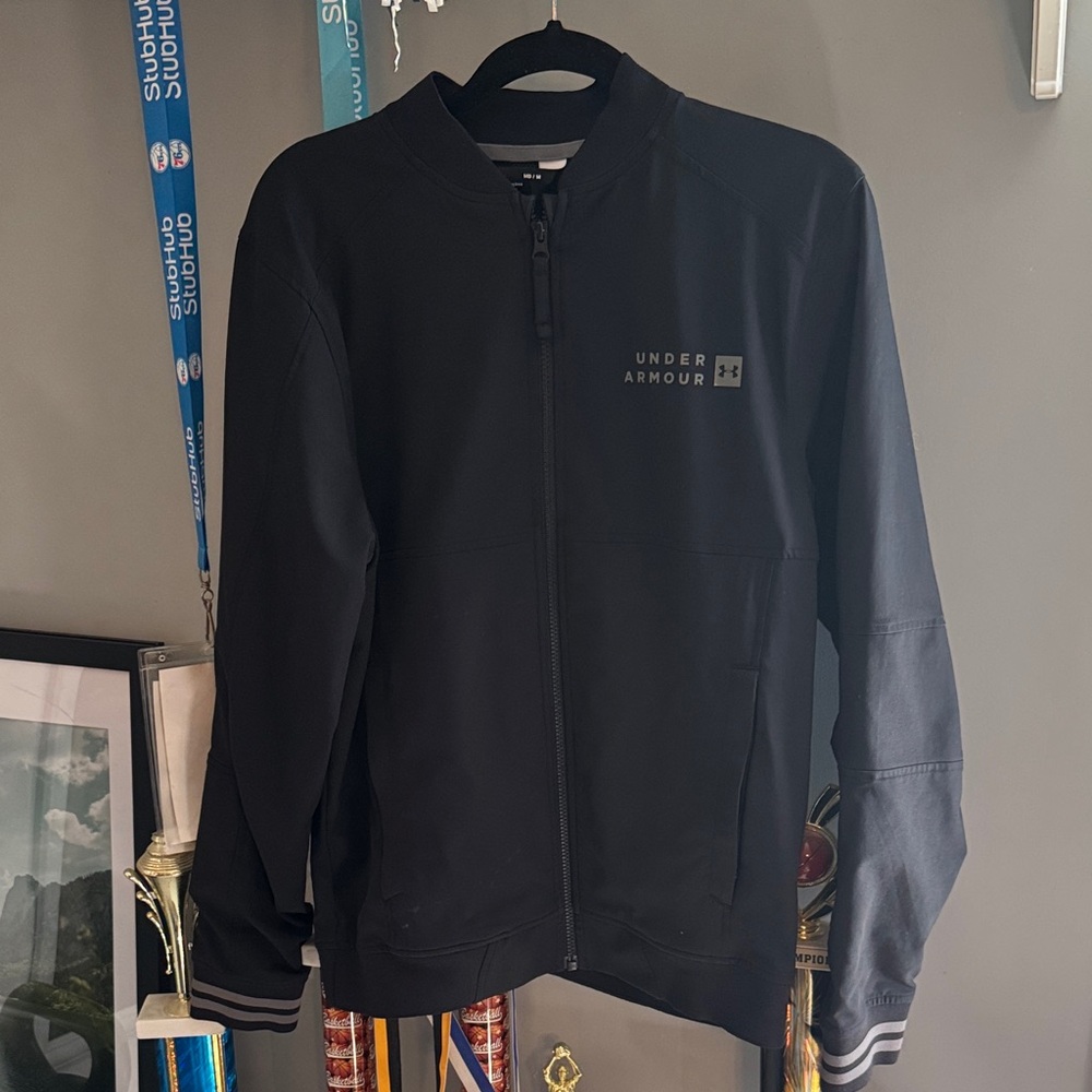 Under Armour Men's Black Bomber Jacket